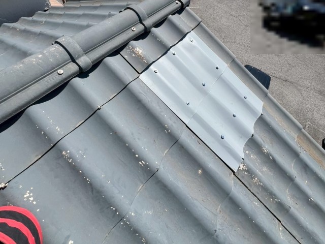 工事が完了しました　かわらU